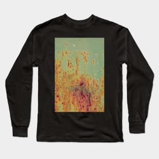 Pretty Green Abstract Texture II Long Sleeve T-Shirt